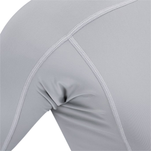 2026 Zhik Mens Eco Spandex LT Long Sleeve Baselayer Top DTP-0163-M-PLT - Platinum